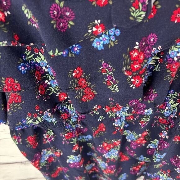 Torrid Women's Floral Peplum Cami Top Size 3 Multicolor Tank - Picture 3 of 6